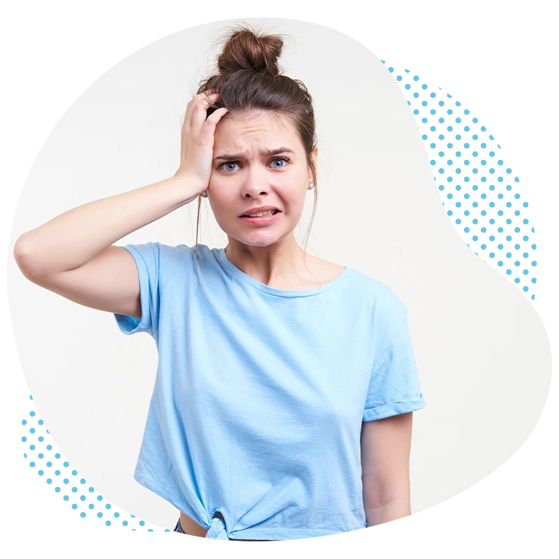 Freffe de cheveux Femmes